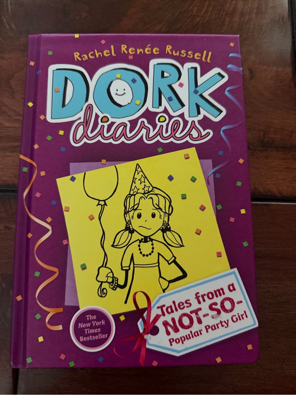 Amazon Dork Diaries Hardcover in Purple and Yellow